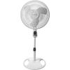 image:imageLasko 16Inch 3Speed Oscillating Pedestal Fan with Remote Control amp 20Inch 3Speed Pivoting Wind Machine Air Circulator Floor Fan Bundle White