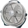 image:imageLasko 16Inch 3Speed Oscillating Pedestal Fan with Remote Control amp 20Inch 3Speed Pivoting Wind Machine Air Circulator Floor Fan Bundle White