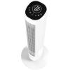 image:imageLasko 40 Pinnacle Tower Fan 12Speeds 24H Timer 50ft Air Distance 32 fts Airflow WhisperForce DC Motor AirSense Night Light Remote White DST105