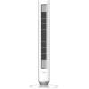 image:imageLasko 40 Pinnacle Tower Fan 12Speeds 24H Timer 50ft Air Distance 32 fts Airflow WhisperForce DC Motor AirSense Night Light Remote White DST105