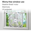 image:imageLasko  20 WeatherShield Performance Box Fan 3Speed 3720