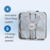 image:imageLasko  20 WeatherShield Performance Box Fan 3Speed 3720