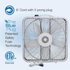 image:imageLasko  20 WeatherShield Performance Box Fan 3Speed 3720