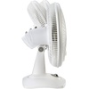 image:imageLasko 16 Oscillating Portable Performance Table Fan for Home with 3 Speeds TiltBack Fan Head Carry Handle White 2506