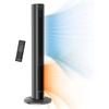 image:imageLasko Oscillating Ceramic Space Heater for Home with Overheat Protection Thermostat and 3 Speeds amp Oscillating All Season Tower Fan and Space Heater in One for Home with Adjustable Thermostat