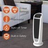 image:imageLasko Oscillating Ceramic Tower Space Heater for Home with Adjustable Thermostat 2Speeds 16 Inches Silver 1500W 5309Silver 5309