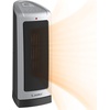 image:imageLasko Oscillating Ceramic Tower Space Heater for Home with Adjustable Thermostat 2Speeds 16 Inches Silver 1500W 5309Silver 5309