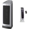 image:imageLasko Oscillating Ceramic Tower Space Heater for Home with Adjustable Thermostat 2Speeds 16 Inches Silver 1500W 5309Silver 5309
