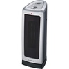 image:imageLasko Oscillating Ceramic Tower Space Heater for Home with Adjustable Thermostat 2Speeds 16 Inches Silver 1500W 5309Silver