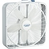 image:imageLasko WeatherShield Performance Box Fan 3 Speeds Innovative Wind Ring System for Up to 30 More Air Carry Handle for Bedroom Office Home 20 Inch White 37201