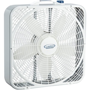 image:imageLasko  20 WeatherShield Performance Box Fan 3Speed 3720