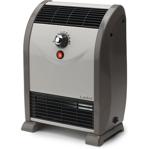 image:imageLasko 5812 AirFlow Heater with TemperatureRegulation System Silver Gray