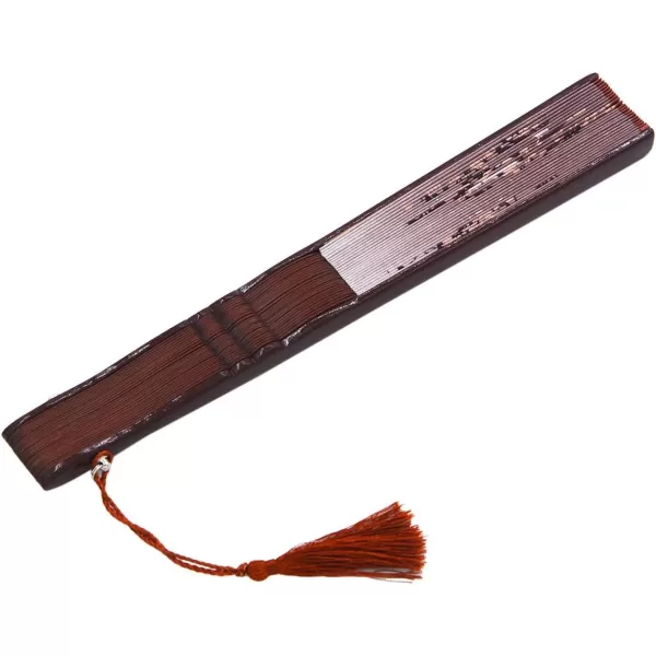 Amajiji 827quot Beautiful handcrafted Chinese Japanese hand held folding fan with firstclass bamboo spins and high quality traditonal silk fabrics HBSY 009