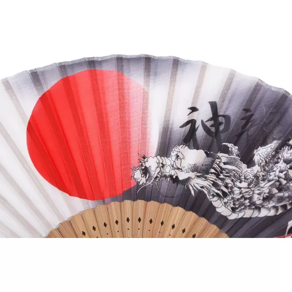 Amajiji 827quot21CM Japanese Vintage Retro Style Handheld Folding Fan CZ03Cz03