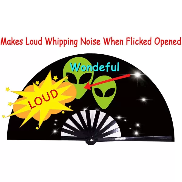 Amajiji Large Folding Fan ChineaseJapanese Folding NylonCloth Hand Fan Women Hand Folding Fans Hand Fan Gift fan Craft fan Folding Fan Dance Fan Alien