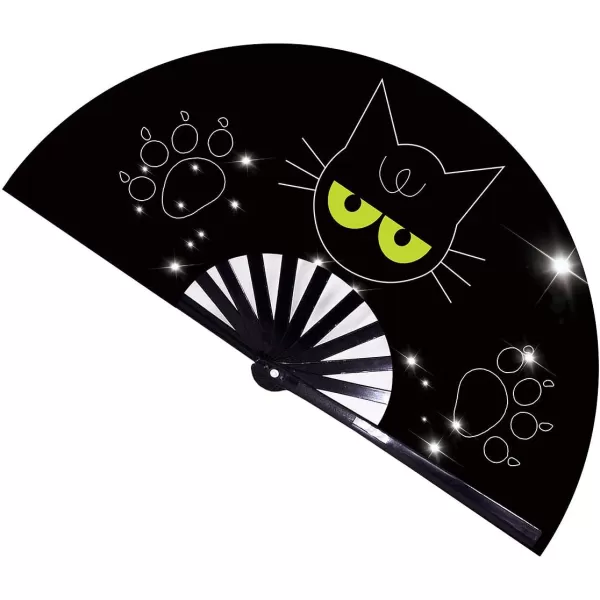 Amajiji Large Folding Fan ChineaseJapanese Folding NylonCloth Hand Fan Women Hand Folding Fans Hand Fan Gift fan Craft fan Folding Fan Dance Fan Grief