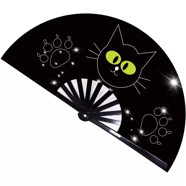 Amajiji Large Folding Fan ChineaseJapanese Folding NylonCloth Hand Fan Women Hand Folding Fans Hand Fan Gift fan Craft fan Folding Fan Dance Fan Happy