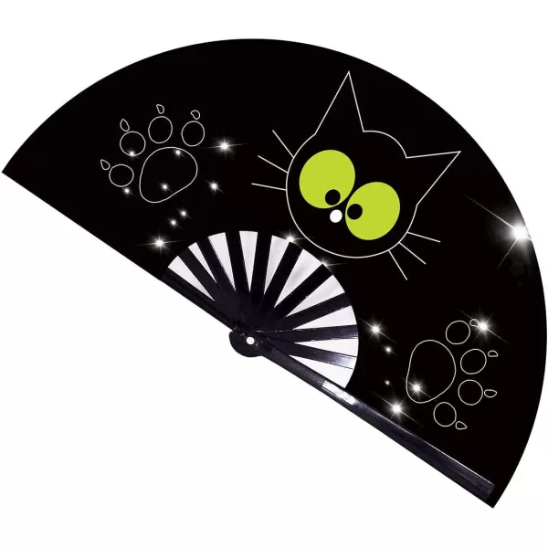Amajiji Large Folding Fan ChineaseJapanese Folding NylonCloth Hand Fan Women Hand Folding Fans Hand Fan Gift fan Craft fan Folding Fan Dance Fan Surprised