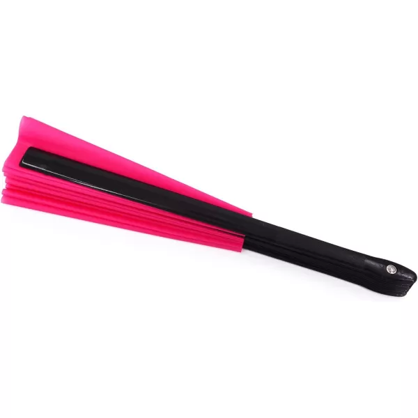Amajiji Large Folding Fan ChineaseJapanese Folding NylonCloth Hand Fan Women Hand Folding Fans Hand Fan Gift fan Craft fan Folding Fan Dance FanPink