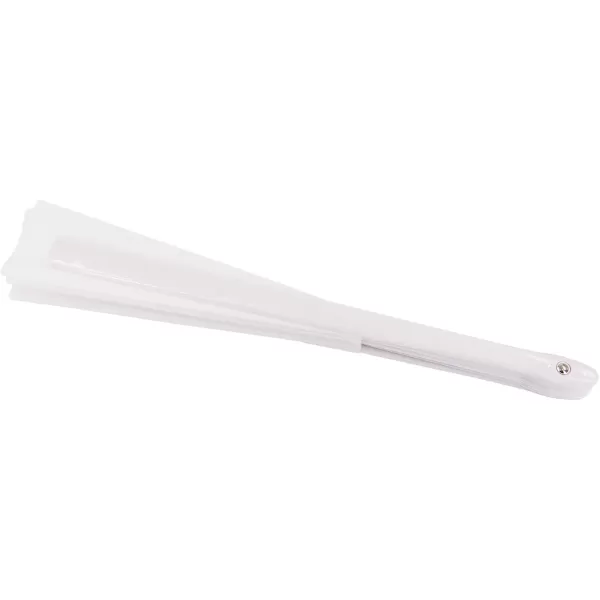 Amajiji Large Folding Fan ChineaseJapanese Folding NylonCloth Hand Fan Women Hand Folding Fans Hand Fan Gift fan Craft fan Folding Fan Dance FanWhite
