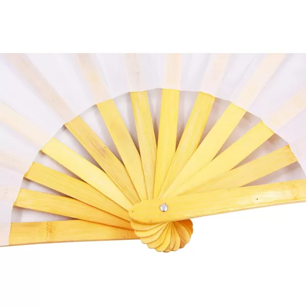 Amajiji Large Folding Fans Rave Festival Accessories for MenWomen Chinese Japanese Hand Fan Gift Fan Drag Queen Fan Performance Fan Dance Fan BlackWhite