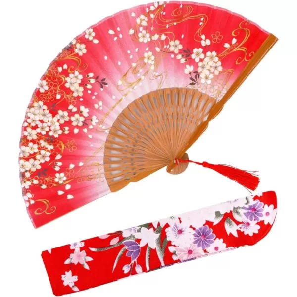 Amajiji 827quot Handcrafted Japanesestyle folding fan NQE 005