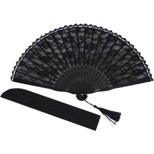 Amajiji ChineseJapanese Vintage Retro Style Bamboo Wood Silk Folding Hand Fan for women HBSY 23cm 001002