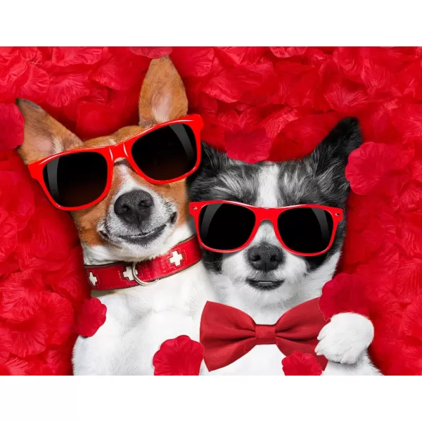 Amajiji Formal Dog Bow Ties for Medium ampamp Large Dogs D114 100 Polyester Dark RedDark Red