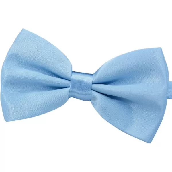 Amajiji Formal Dog Bow Ties for Medium ampamp Large Dogs D114 100 Polyester Dark RedLight Blue