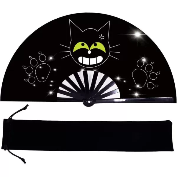 Amajiji Large Folding Fan ChineaseJapanese Folding NylonCloth Hand Fan Women Hand Folding Fans Hand Fan Gift fan Craft fan Folding Fan Dance Fan Like