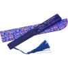 imageAmajiji 827quot21cm Hand Held Bamboo Silk Folding Fan Hand FanChineseJapanese Charming Elegant Vintage Retro StyleWomen Ladys Girls Best Gifts Black ButterflyBlue