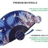 imageAmajiji 827quot21cm Hand Held Bamboo Silk Folding Fan Hand FanChineseJapanese Charming Elegant Vintage Retro StyleWomen Ladys Girls Best Gifts Black ButterflyBlue Butterfly