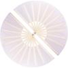 imageAmajiji Rave Fan Large Clack Folding Hand Fan Line Dance Popping Fan Big Handheld Clap Fans for Line Dancing EDM Music Festival Club Event Party Performance 2 Pcs BlackWhite