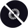 imageAmajiji Rave Fan Large Clack Folding Hand Fan Line Dance Popping Fan Big Handheld Clap Fans for Line Dancing EDM Music Festival Club Event Party Performance 2 Pcs BlackBlack