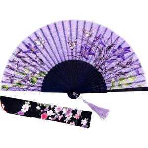 imageAmajiji Women Folding Fans Hand Fan HBSY24HBSY29