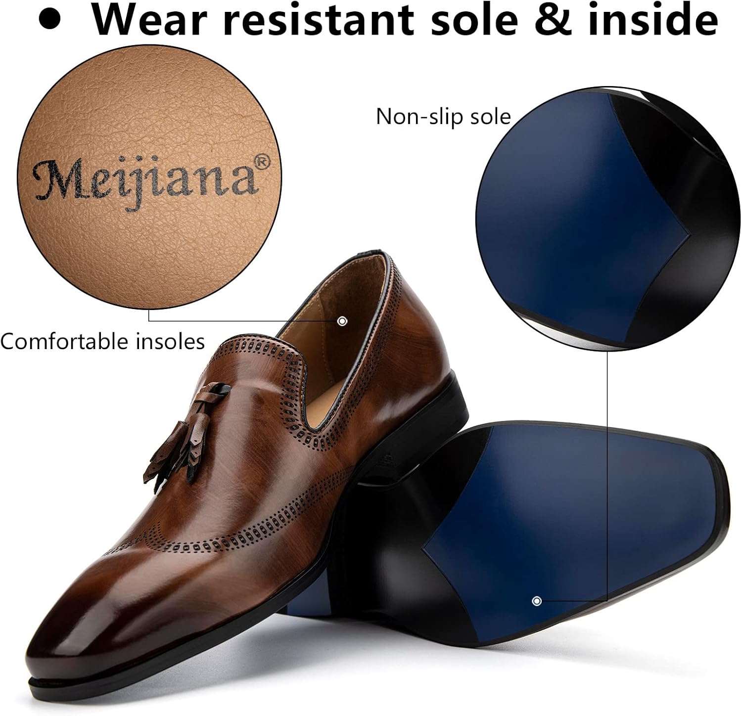 meijiana men's shoes