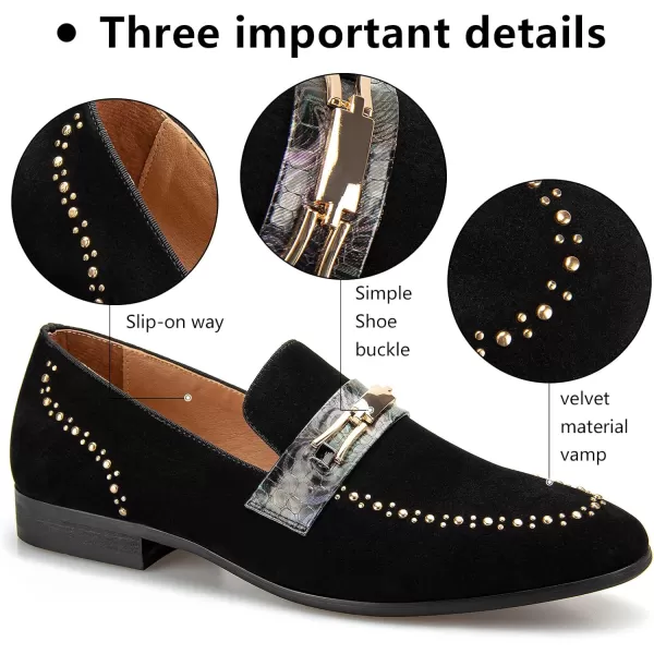 Meijiana Mens Loafers Lightweight SlipOn Moccasins Stylish Dress Shoes Breathable Tassels LoafersBlack03