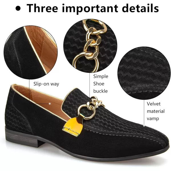 Meijiana Mens Loafers Lightweight SlipOn Moccasins Stylish Dress Shoes Breathable Tassels LoafersBlack05