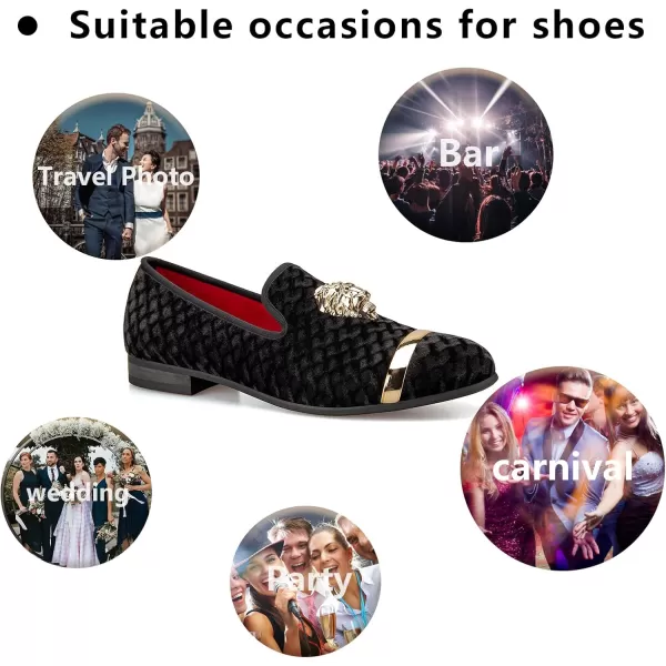 Meijiana Mens Loafers Lightweight SlipOn Moccasins Stylish Dress Shoes Breathable Tassels LoafersBlack07