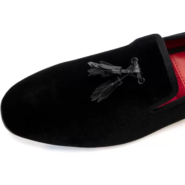 Meijiana Mens Loafers Wedding Dress Shoes SlipOn Loafers for Men Tuxedo Suit ShoesBlack04