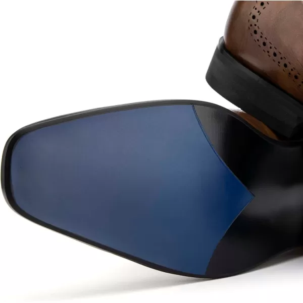 Meijiana Mens Loafers Wedding Dress Shoes SlipOn Loafers for Men Tuxedo Suit ShoesBrown10