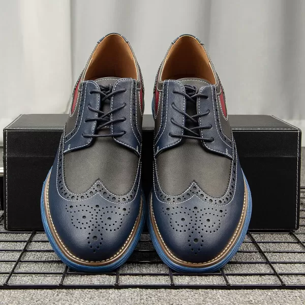 Meijiana Mens Oxford Shoes Casual Shoes for Men Casual Dress Shoes for MenMulticoloured04