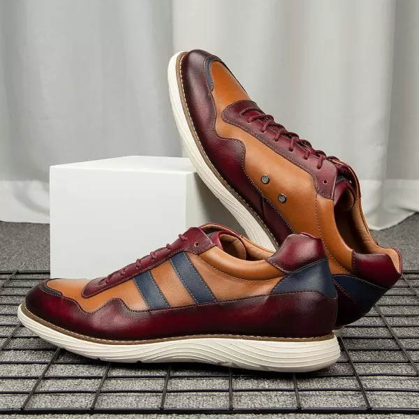 Meijiana Mens Oxford Shoes Casual Shoes for Men Casual Dress Shoes for MenMulticoloured12