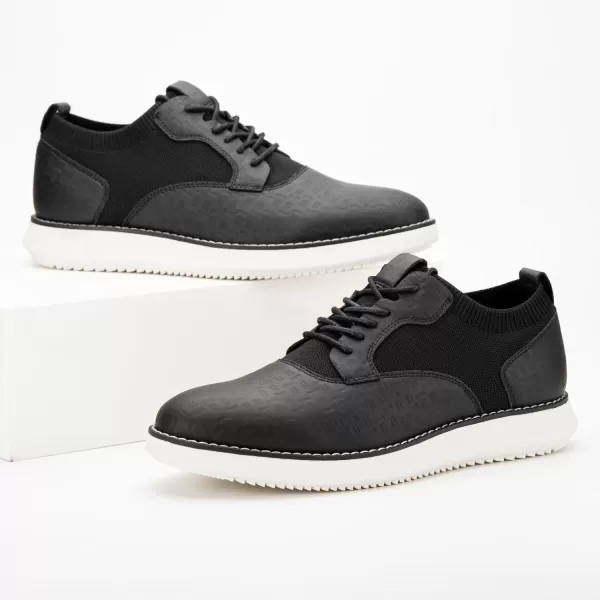 Meijiana Mens Oxford Shoes Dress Shoes Mens Lightweight laceup Fashion ShoesBlack13