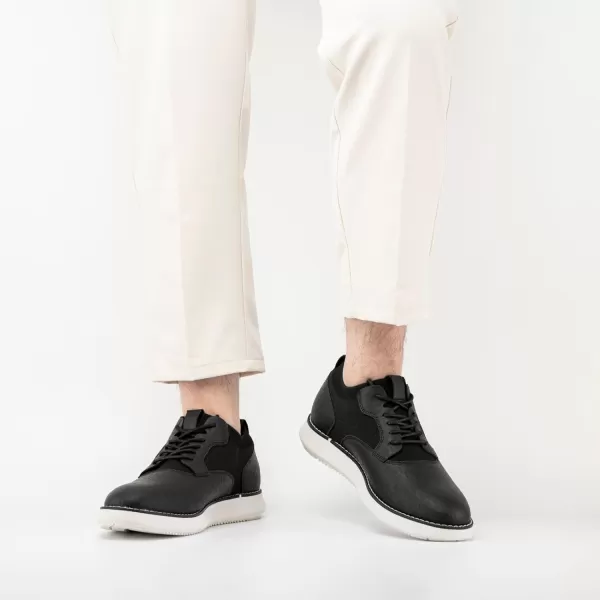 Meijiana Mens Oxford Shoes Dress Shoes Mens Lightweight laceup Fashion ShoesBlack13