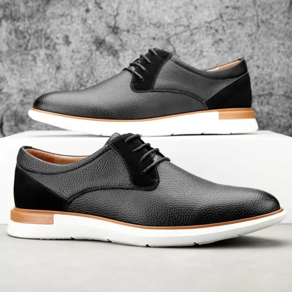 Meijiana Mens Oxford Shoes Men Fashion Light Shoes Casual Business ShoesBlack08