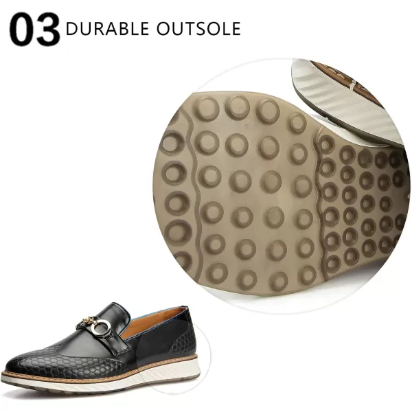 Meijiana Mens Oxford Shoes Men Fashion Light Shoes Casual Business ShoesBlack10