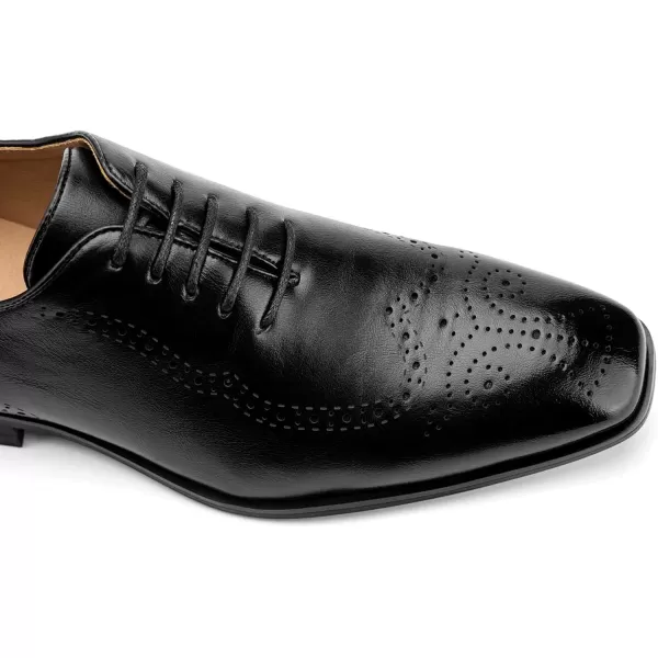 Meijiana Mens Oxfords Formal Shoes Men Business Casual Shoes Laceup Fashion Dress Shoes for MenBlack02