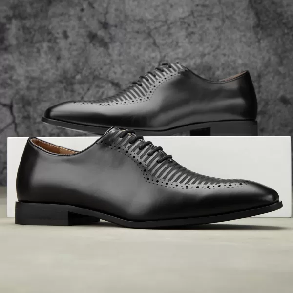 Meijiana Mens Oxfords Luxury Oxford Shoes for Men Business Casual Shoes Mens Laceup Fashion ShoesBlack05