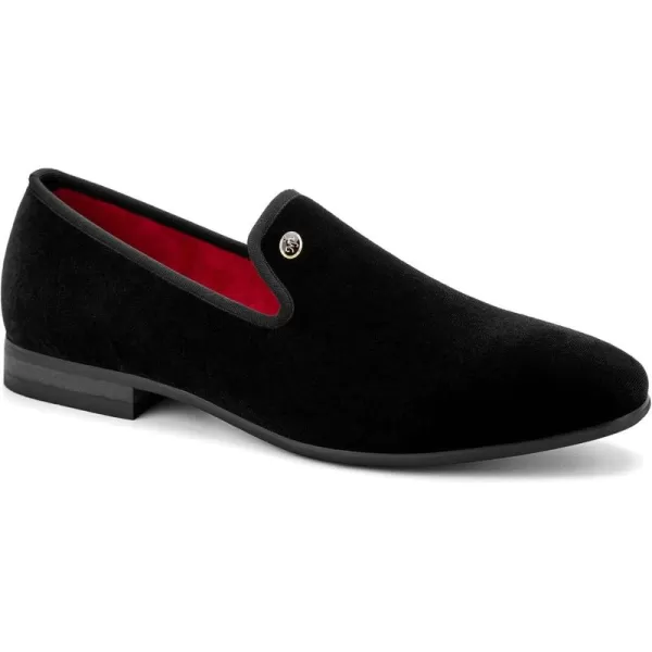 Meijiana Mens Loafers Wedding Dress Shoes SlipOn Loafers for Men Tuxedo Suit ShoesBlack07